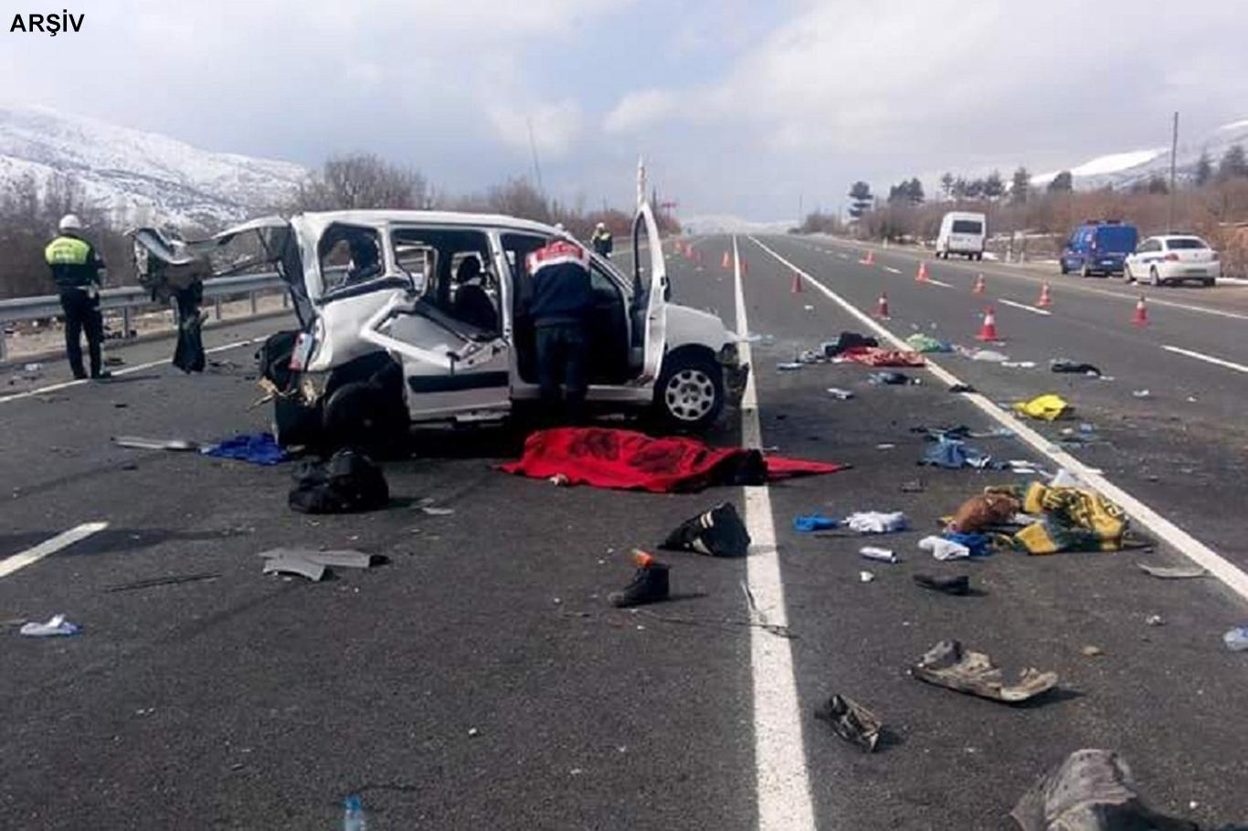 Türkiye'de 2019'da 175 bin ölümlü ve yaralanmalı kaza meydana geldi